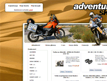 Tablet Screenshot of adventuresklep.pl